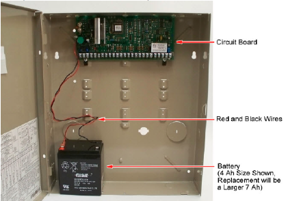 how to replace battery in monitronics security systems